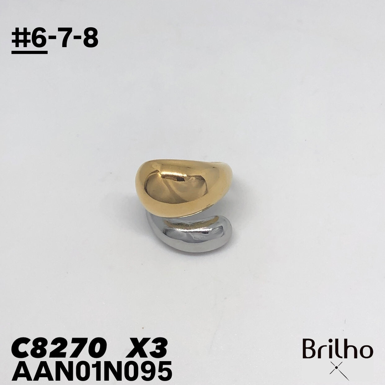 AAN01N095 ANILLO PQX3 #6-7-8