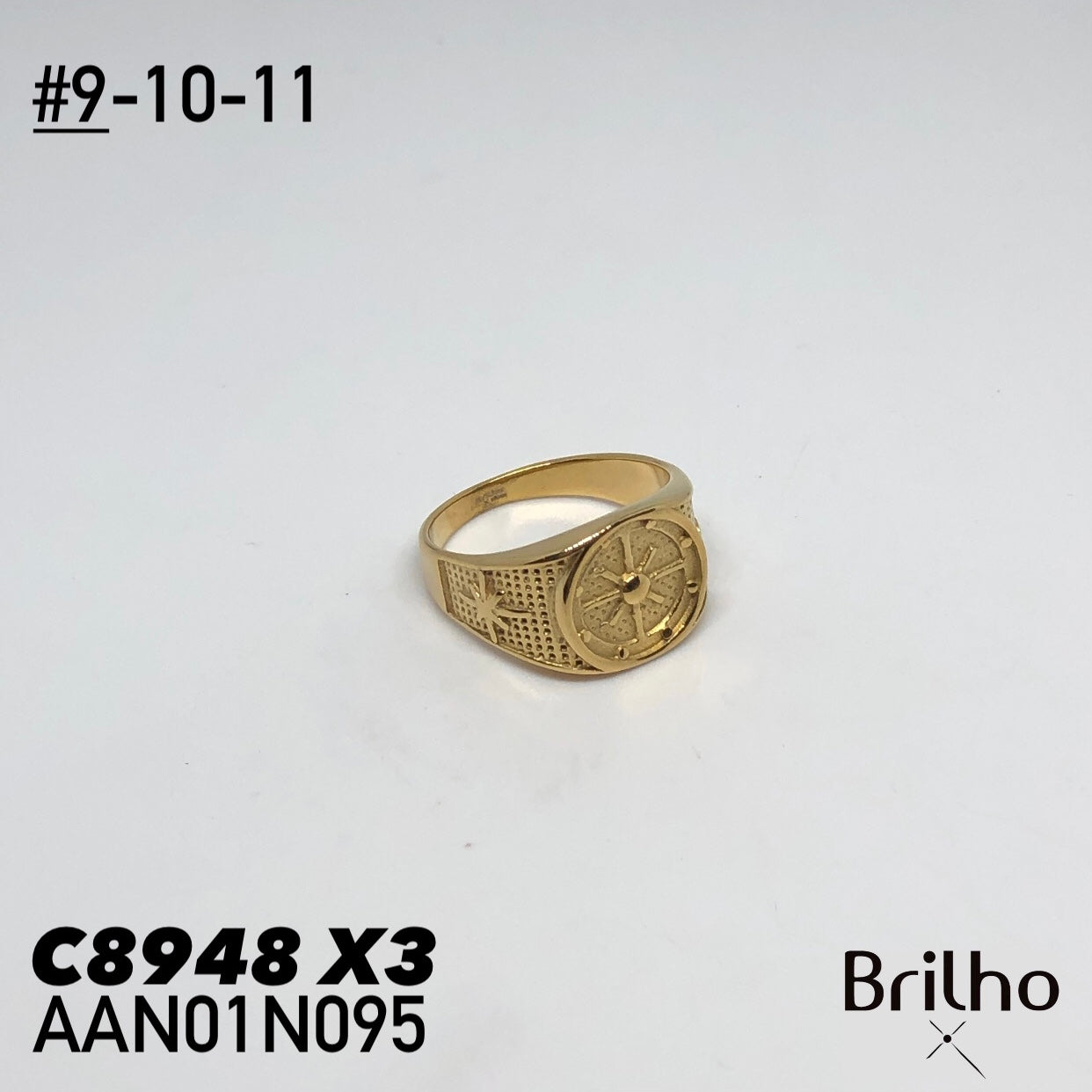 AAN01N095 ANILLO PQX3 #9-10-11