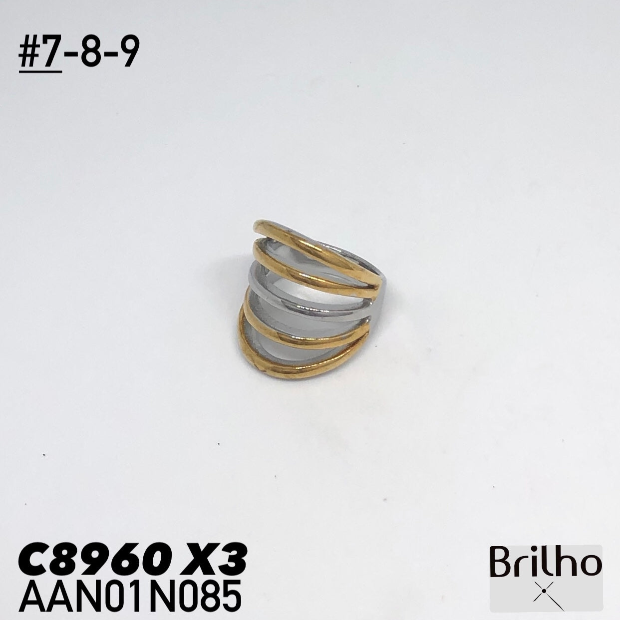 AAN01N085 ANILLO PQX3 #7-8-9