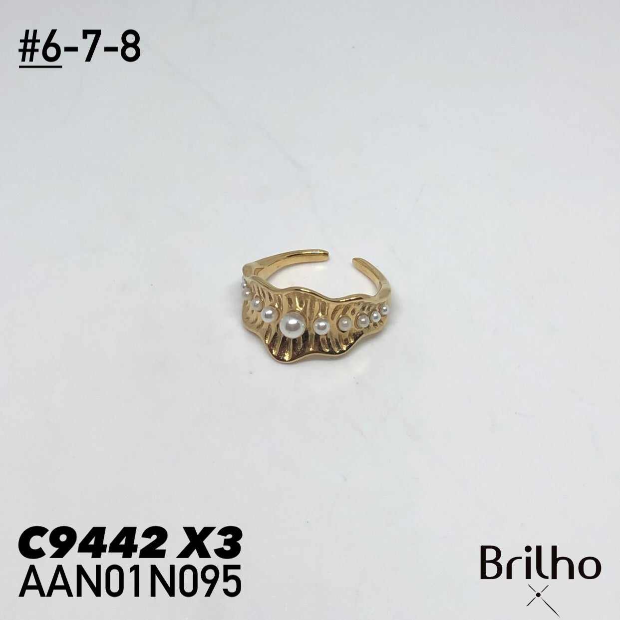 AAN01N095 ANILLO PQX3 #6-7-8