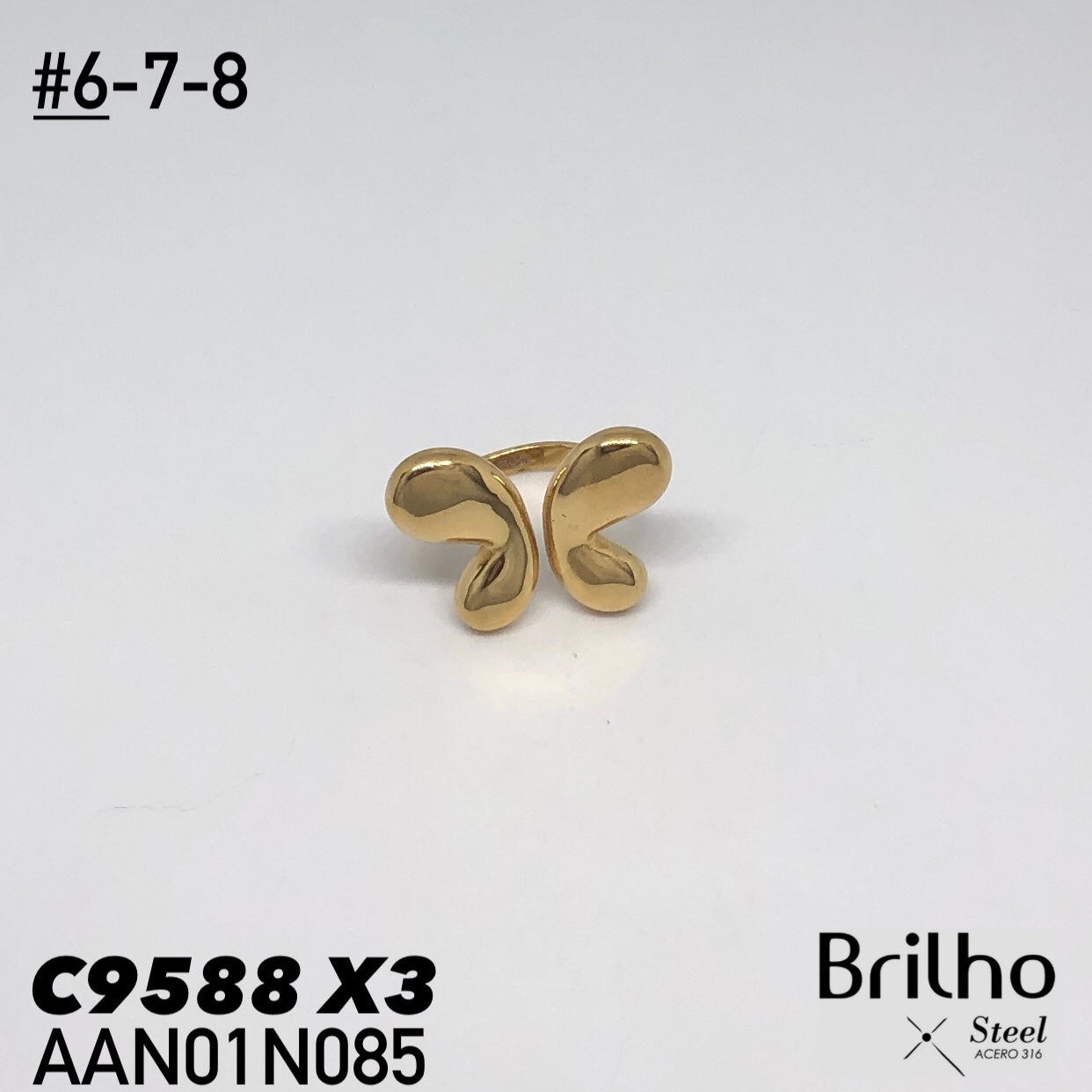 AAN01N085 ANILLO PQX3 #6-7-8