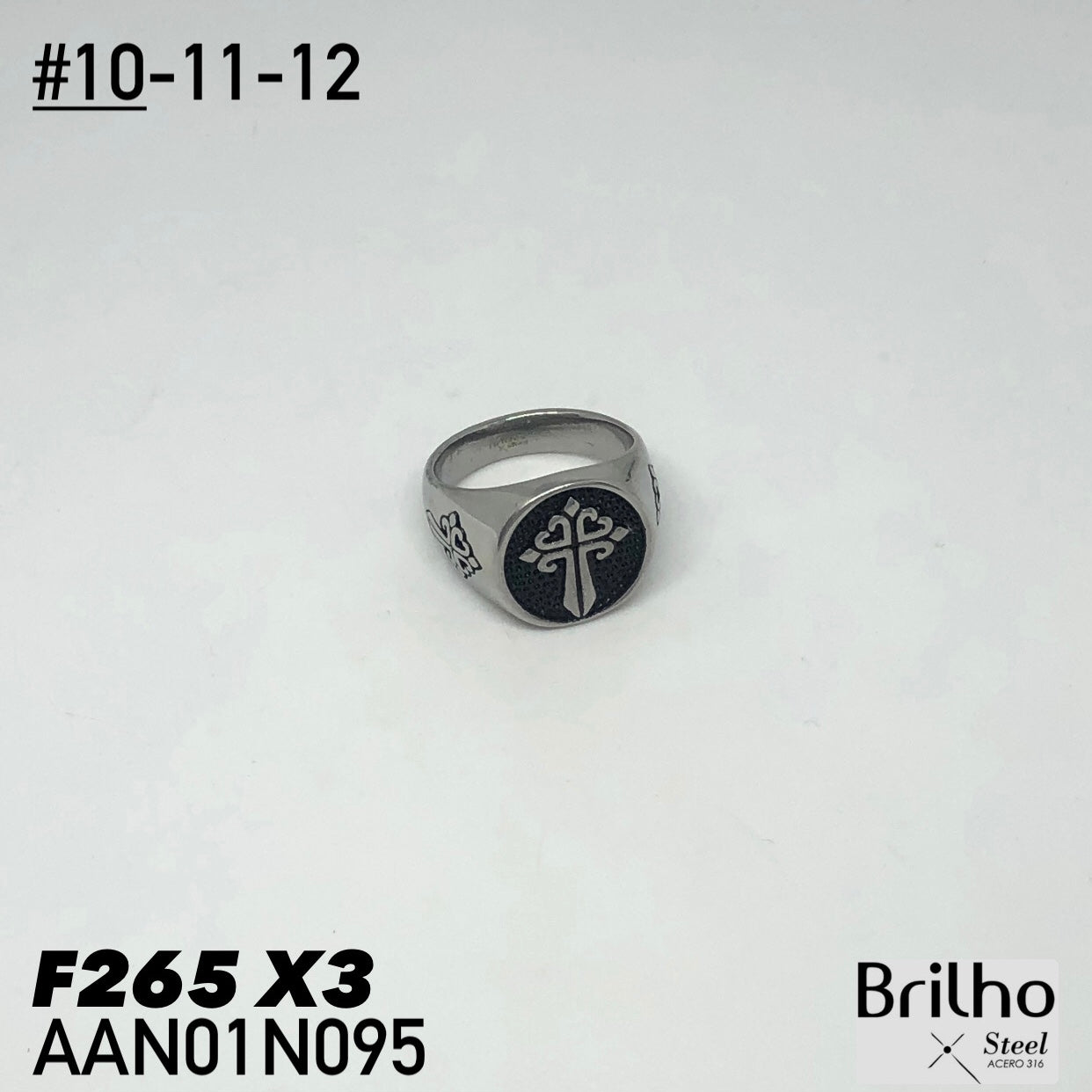 AAN02N095 ANILLO PQX3 #10-11-12