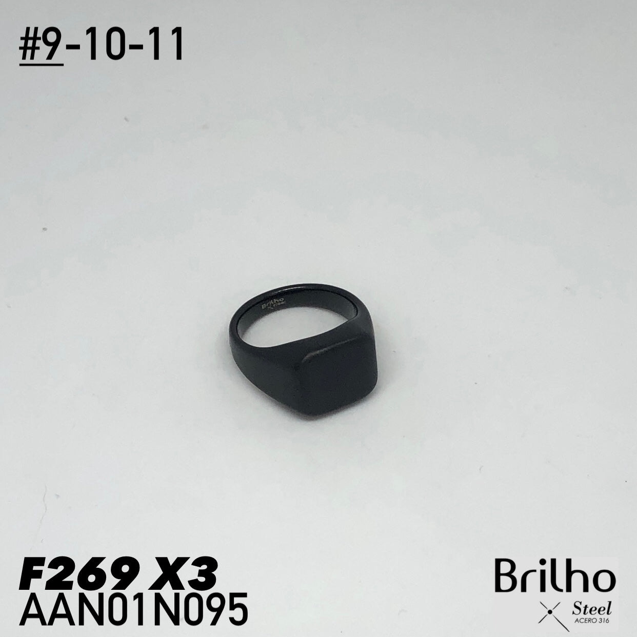 AAN01N095 ANILLO PQX3 #9-10-11