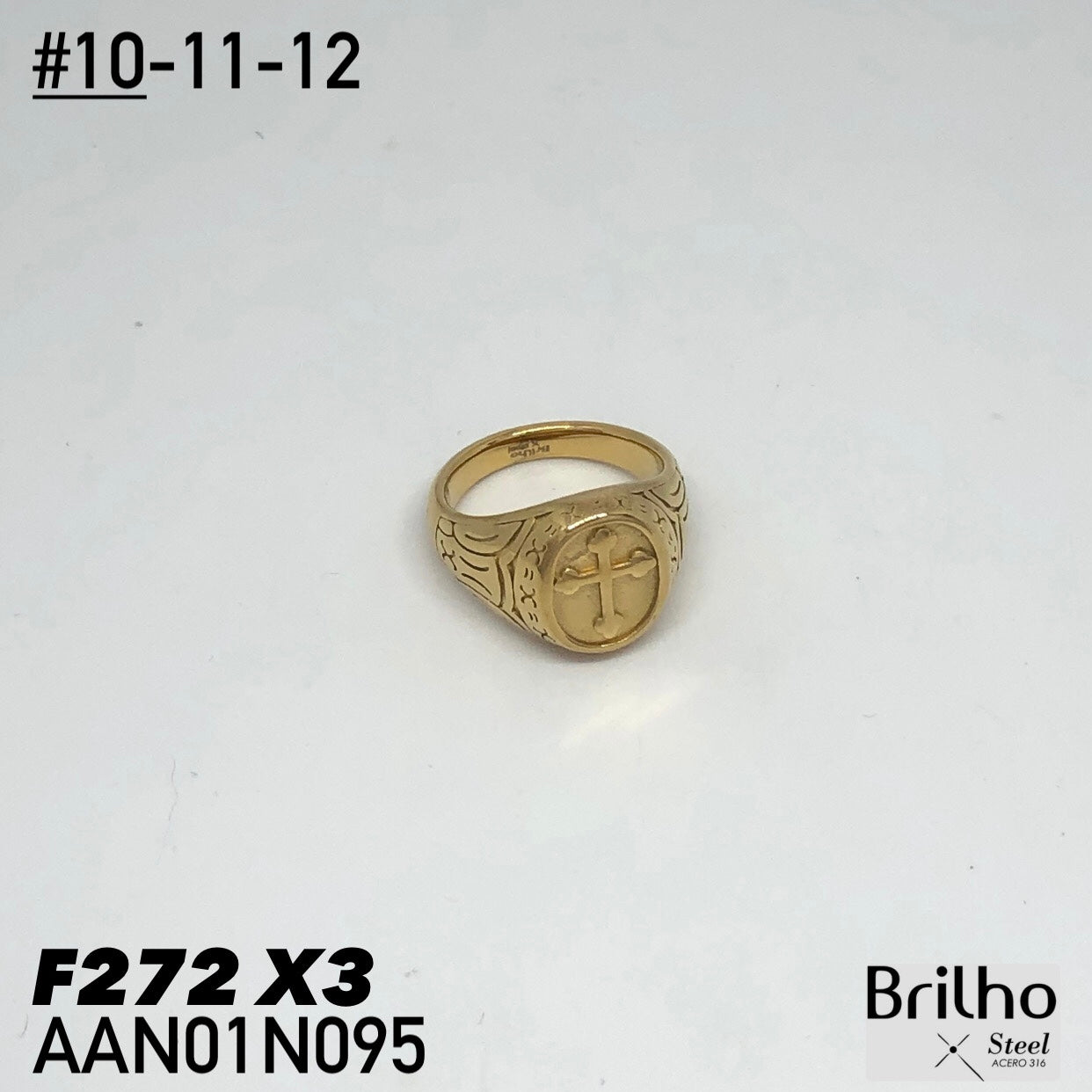 AAN01N085 ANILLO PQX3 #10-11-12