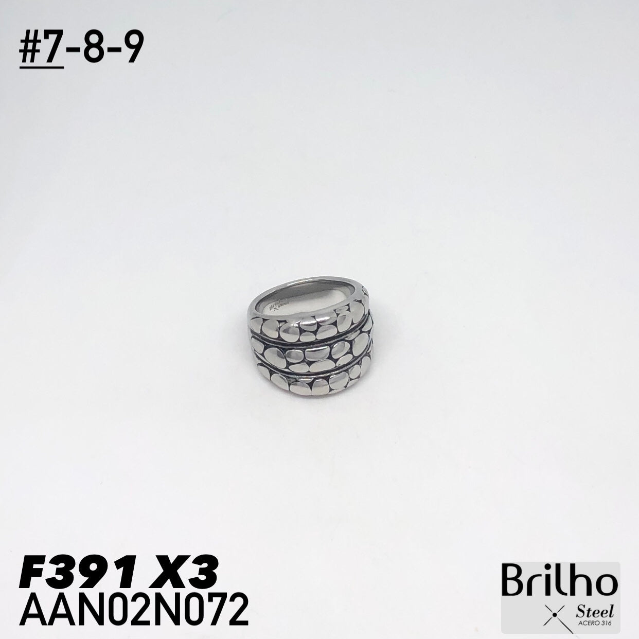 AAN02N072 ANILLO PQX3 #7-8-9