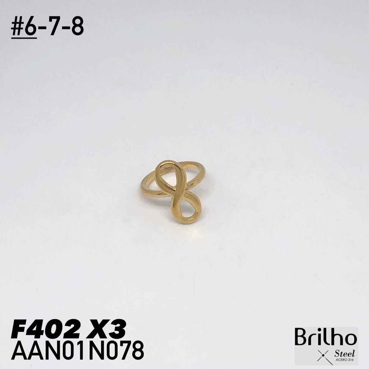 AAN01N078 ANILLO PQX3 #6-7-8
