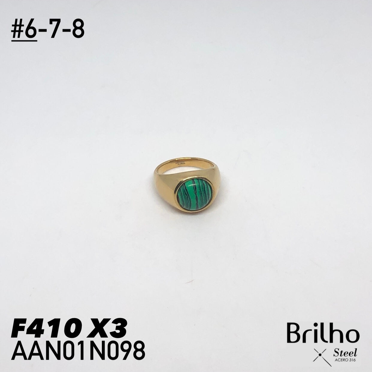 AAN01N098 ANILLO PQX3 #6-7-8