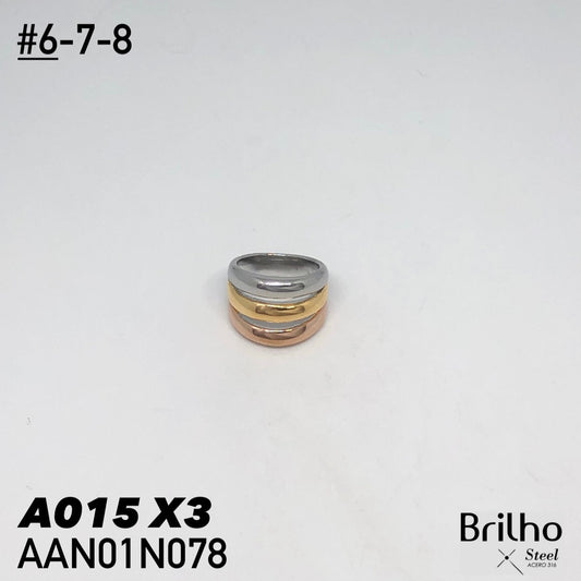 AAN01N078 ANILLO PQX3 3 #6-7-8
