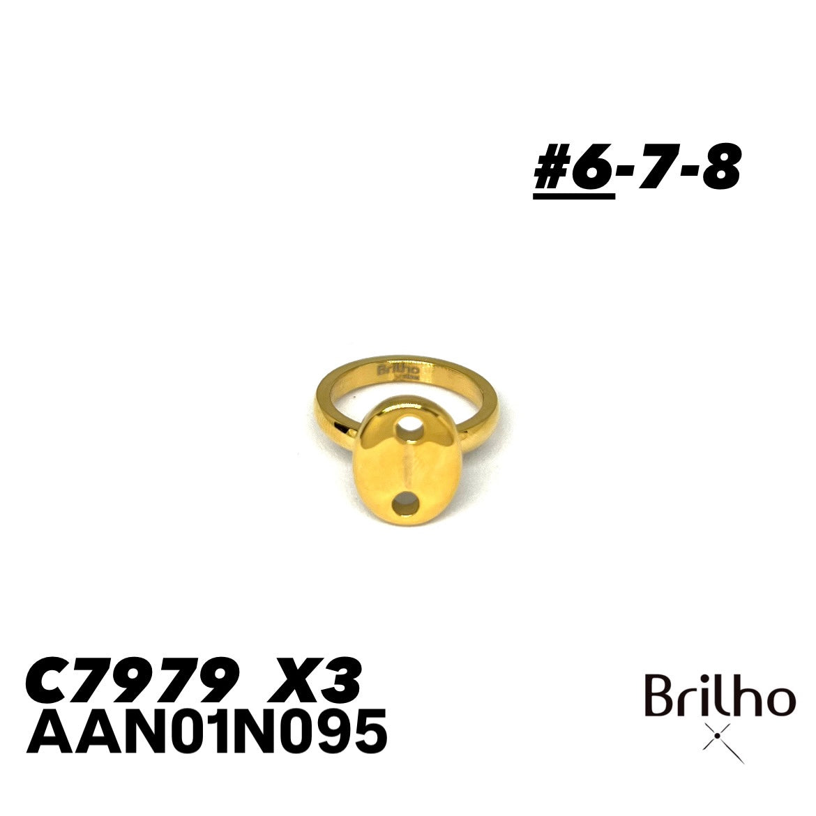 AAN01N095 ANILLO PQX3 #6-7-8