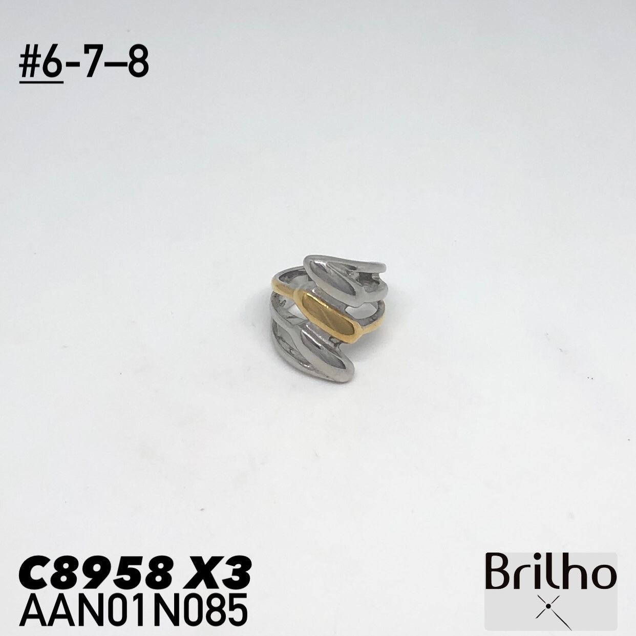 AAN01N085 ANILLO PQX3 #6-7-8