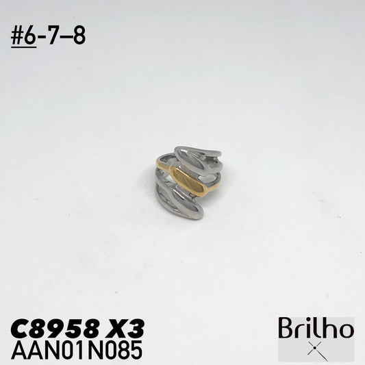 AAN01N085 ANILLO PQX3 #6-7-8