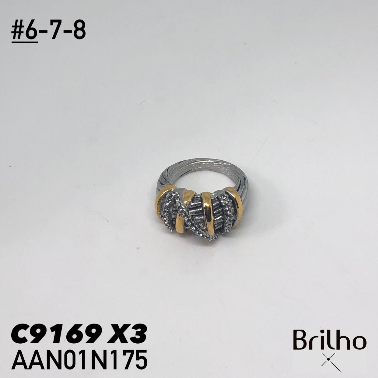 AAN01N175 ANILLO PQX3 #6-7-8