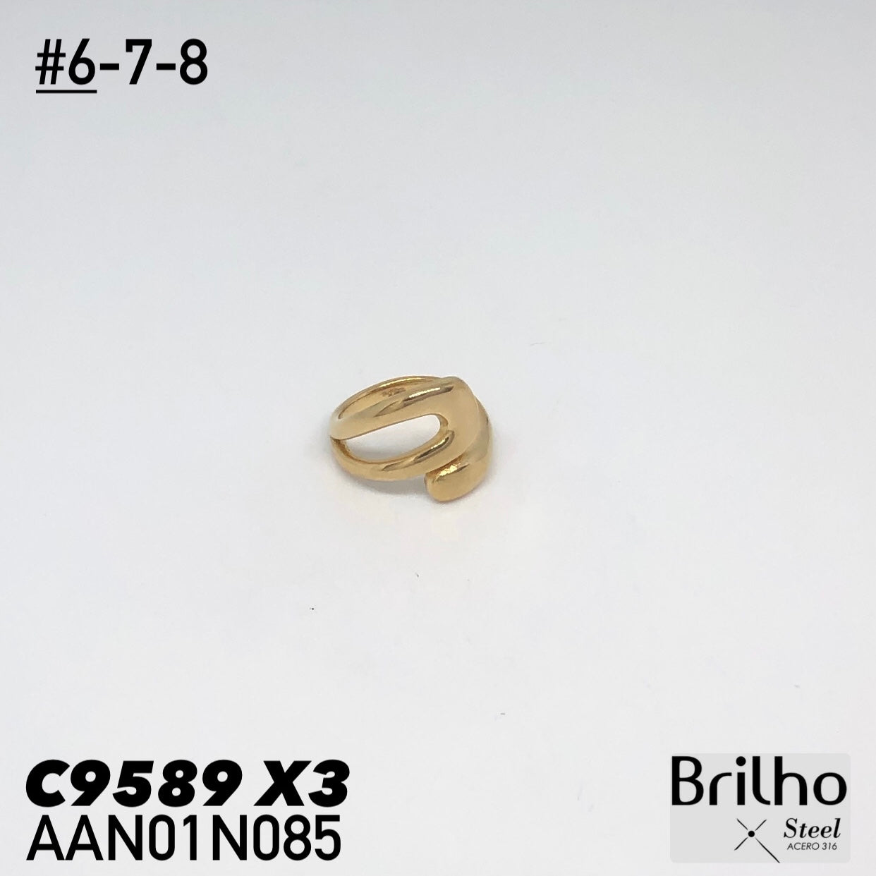 AAN01N085 ANILLO PQX3 #6-7-8