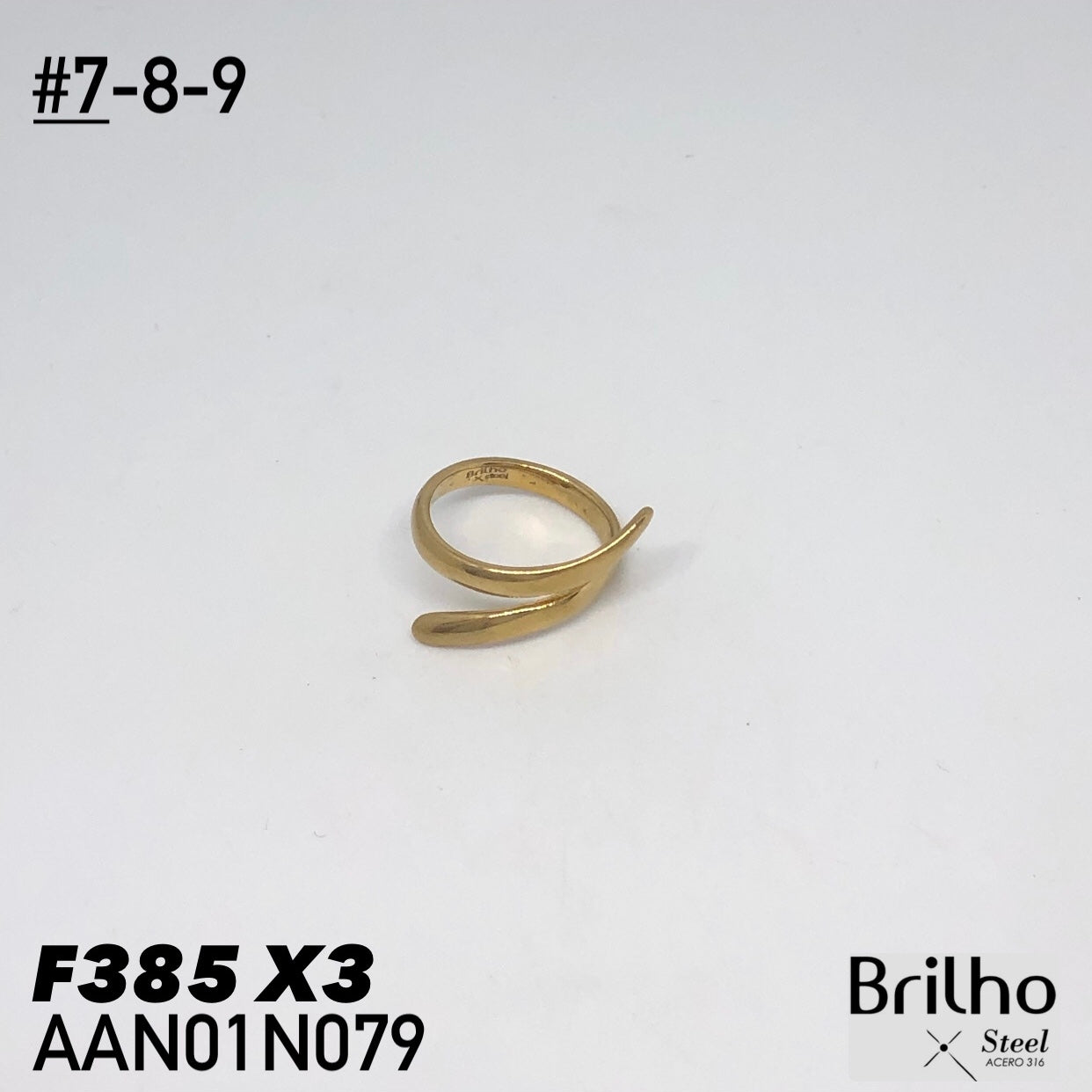 AAN01N078 ANILLO PQX3 #7-8-9