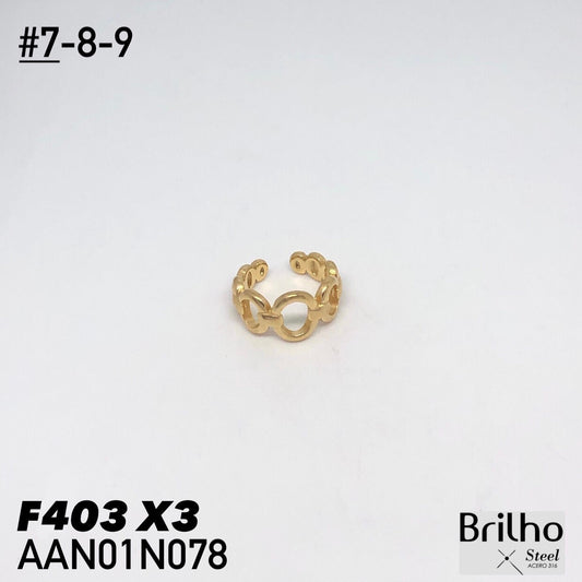 AAN01N078 ANILLO PQX3 #7-8-9