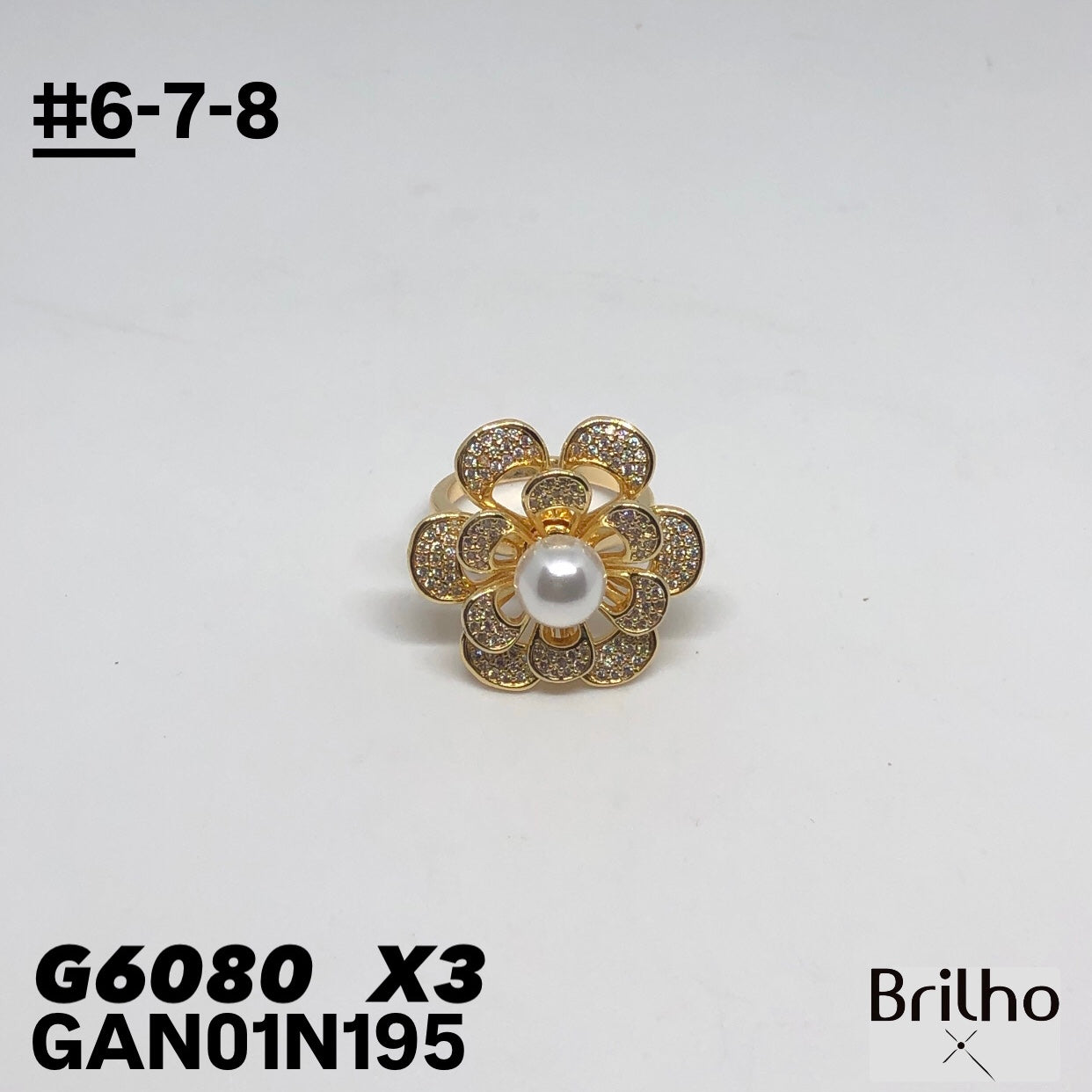 GAN01N195 ANILLO PQX3 #6-7-8