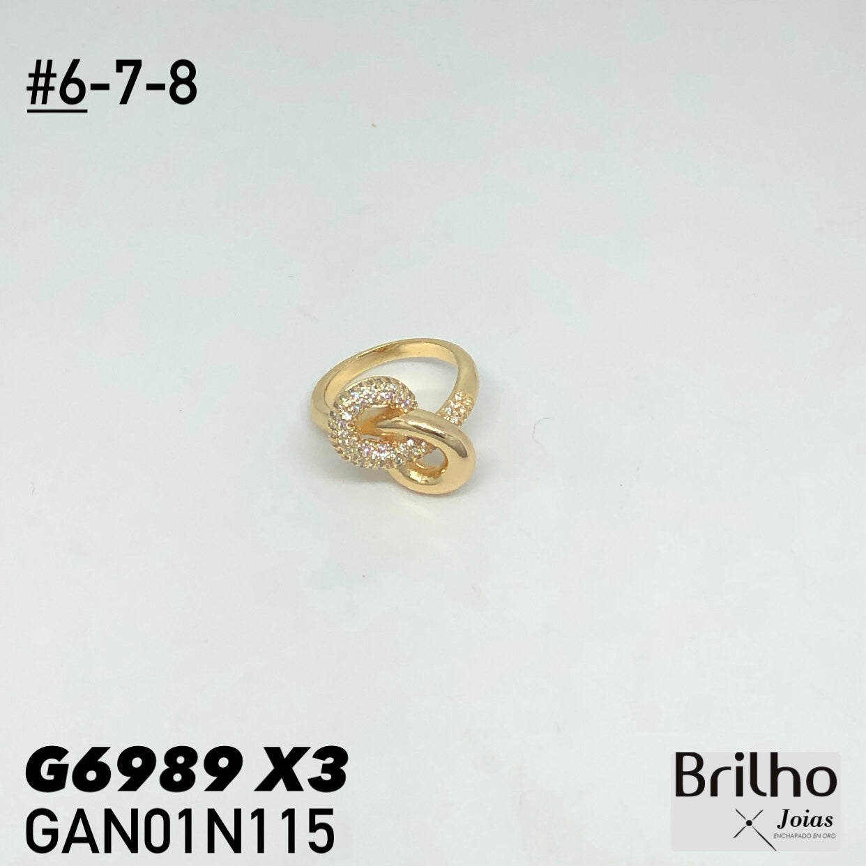GAN01N115 ANILLO PQX3 -6-7-8