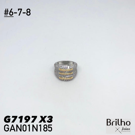 GAN01N185 ANILLO PQX3 #6-7-8